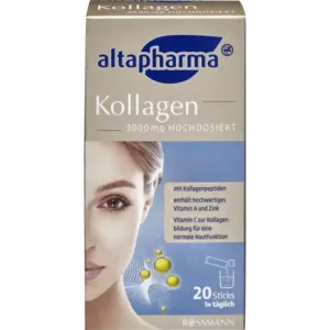 کلاژن خوراکی محلول در آب آلتا فارما آلمان 3000میلی گرم