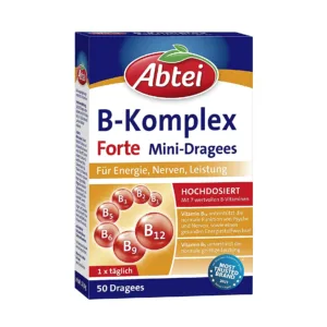 کپسول ب کمپلکس Abtei آبتی تقویت ذهن اعصاب بدن  تاریخ08.2025