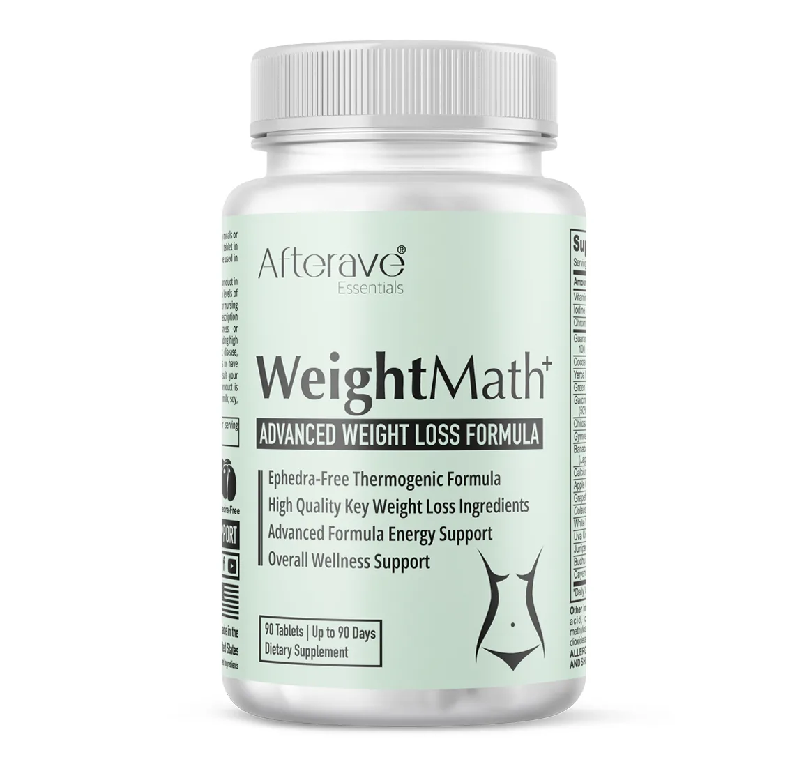 چربی سوز ویت مث پلاس افتر ایو +Afterave WeightMath