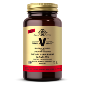 مولتی ویتامین جامع Formula VM-75 سولگار 90 عددی
