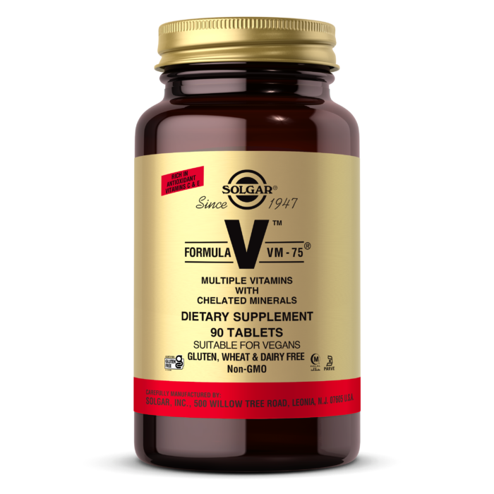 مولتی ویتامین جامع Formula VM-75 سولگار 90عددی