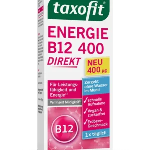 (آف ویژه)مکمل B12 دوز 400 تاکسوفیت taxofit انرژی زای طبیعی کاهش خستگی