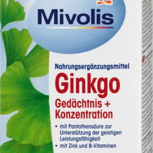 مکمل جینکو Ginkgo میولیس تقویت و تمرکز حافظه