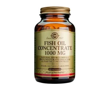 روغن ماهی 1000mg سولگار فیش اویل SOLGAR Fish Oil