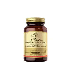 ویتامین سی Ester-C® Plus 1000mg سولگار تقویت ایمنی بدن 60عدد (تحویل 7 الی 20 روز کاری)