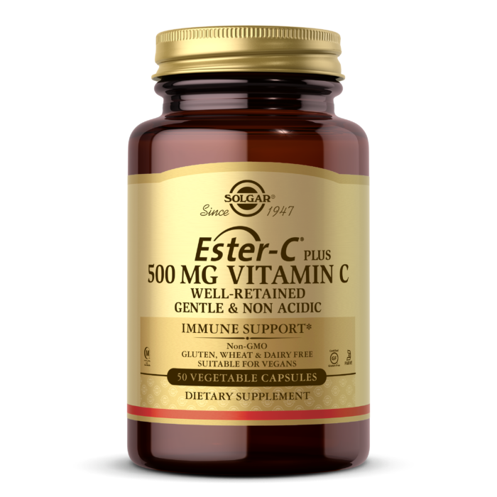 مکمل ویتامین سی Ester-C® Plus 500mg سولگار تقویت سیستم ایمنی بدن 50عدد