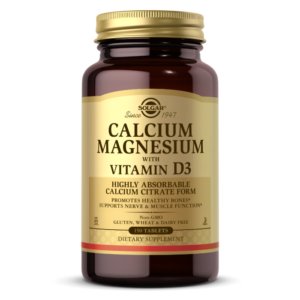 مکمل کلسیم منیزیم D3  د3 سولگار Calcium Magnesium D3 SOLGAR