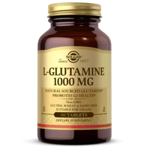 مکمل گلوتامین 1000mg سولگار SOLGAR L-Glutamine آمینو اسید ضروری