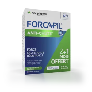 مکمل ضدریزش مو فورکاپیل محرک رشد تقویت ریشه مو Forcapil® Anti-chute