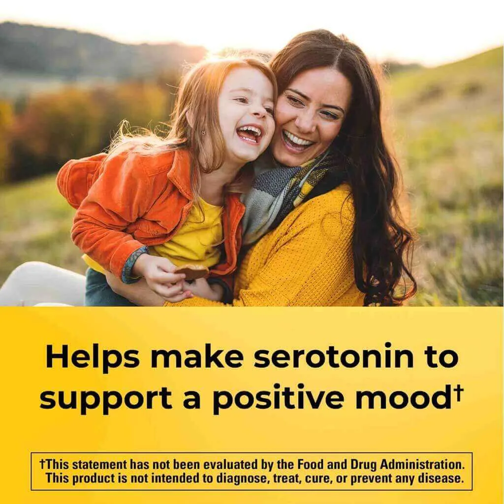 مکمل ضد افسردگی 5-HTP نیچر مید 100mg جویدنی ترشح سروتونین طبیعی