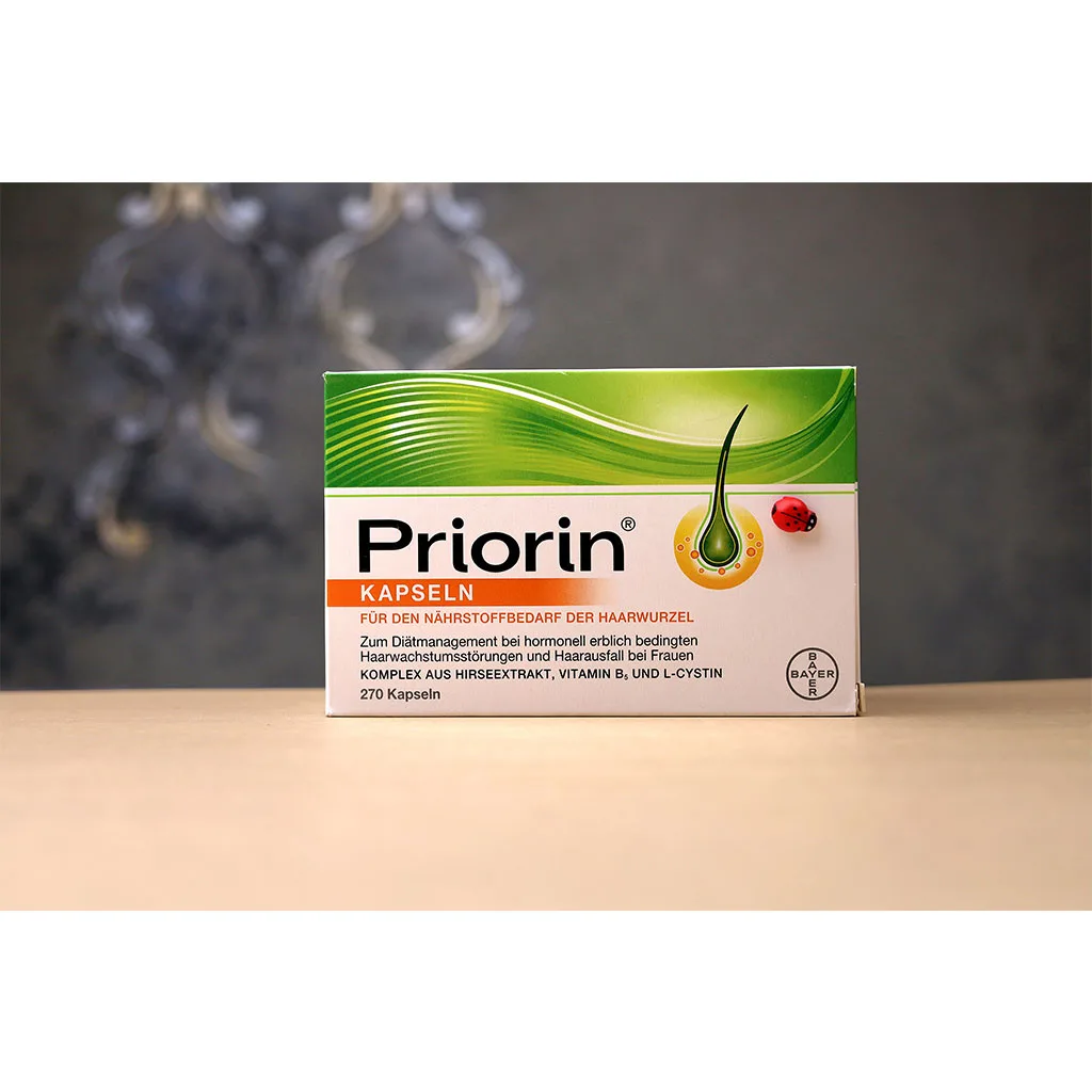 مکمل ضدریزش هورمونی پریورین Priorin® اصل بایر آلمان 270 عددی