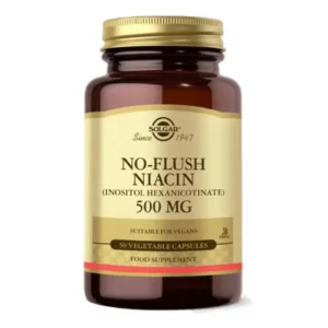 مکمل نیاسین B3 سولگار NO-FLUSH NIACIN 500mg