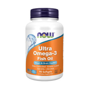 سافت ژل امگا 3 اولترا Now omega3 نو EPA+DPA=750 1000mg