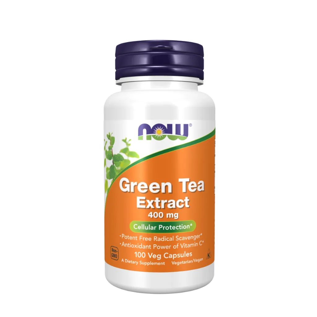 مکمل چای سبز NOW چربی سوزی و لاغری 400mg green tea