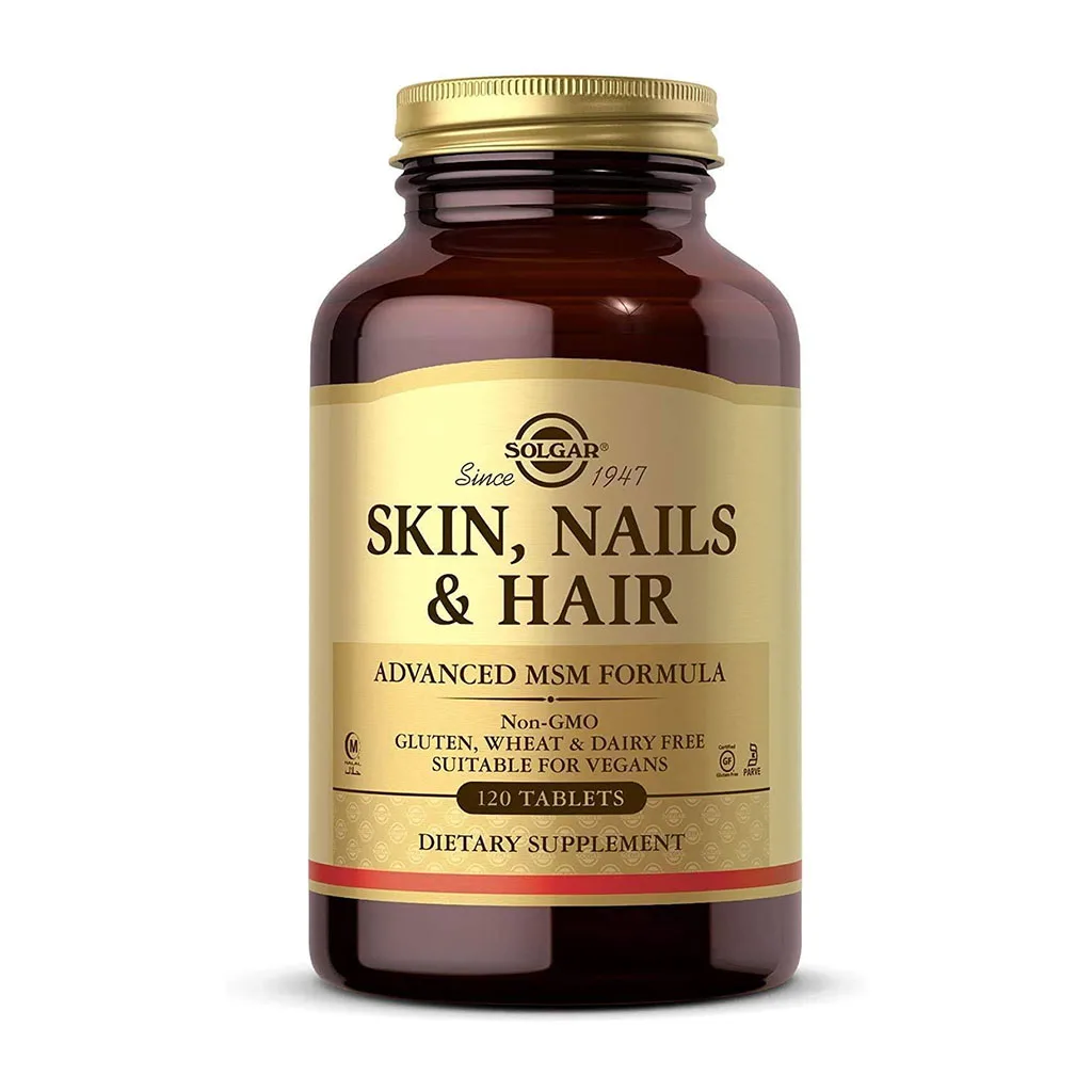 مکمل ضد ریزش مو سولگار 120عدد پوست مو ناخن SKIN NAILS & HAIR with MSM