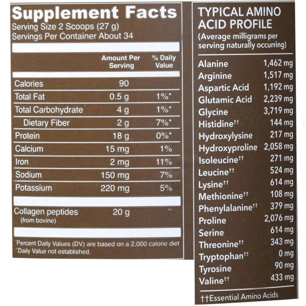 پودر کلاژن و پپتاید VITAL PROTEIN طعم شکلاتی