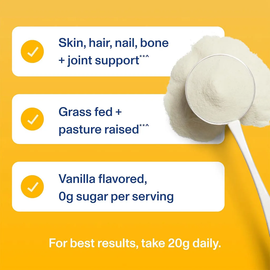 پودر کلاژن و پپتاید Vital Protein طعم وانیل