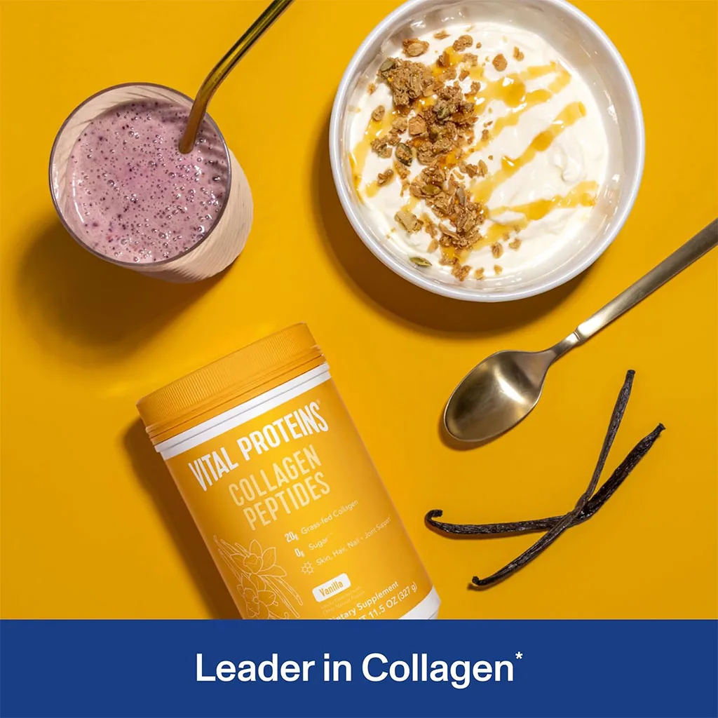 پودر کلاژن و پپتاید Vital Protein طعم وانیل