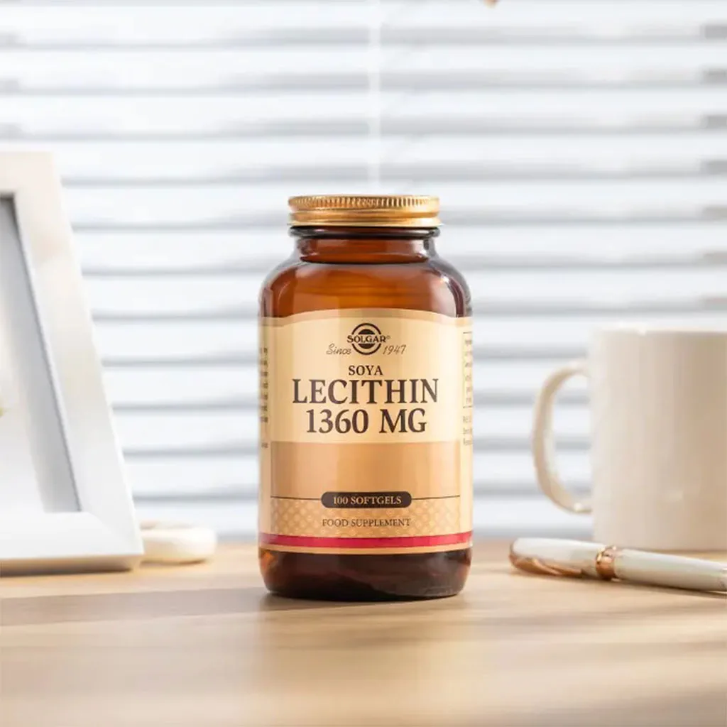 مکمل لسیتین سولگار Lecithin 1360 mg