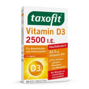 ویتامین دی D3 تاکسوفیت دوز 2500 د3 50 عدد