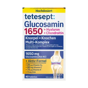 گلوکوزامین تتسپت 1650 غضروف ساز و استحکام استخوان