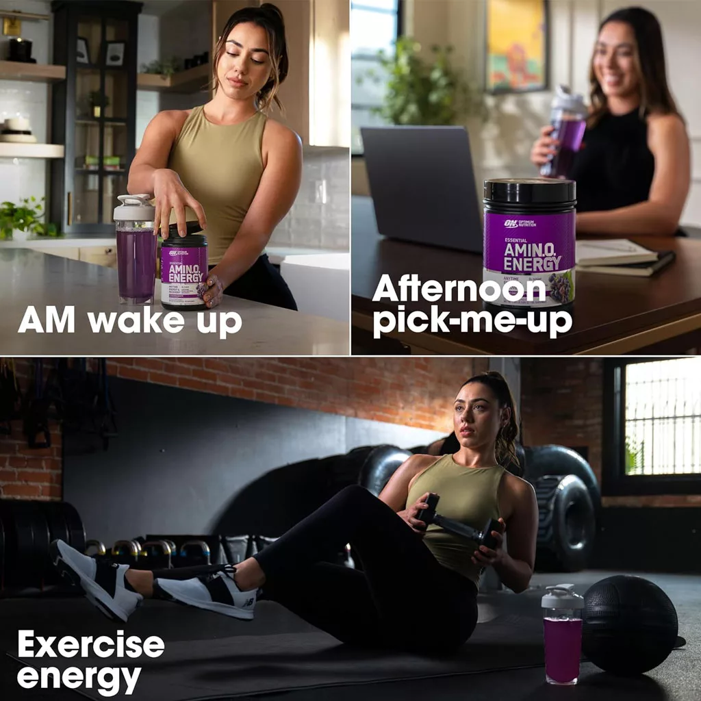 آمینو انرژی ON اسنشیال بدون قند OPTIMUM NUTRITION در ۴ طعم خوشمزه