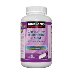گلوکوزامین کوندروتین MSM کرکلند 300عدد Glucosamine+Chondroitin+MSM