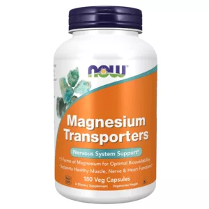 منیزیم NOW ترکیبی 5نوع ترنسپرتر Magnesium Transporters
