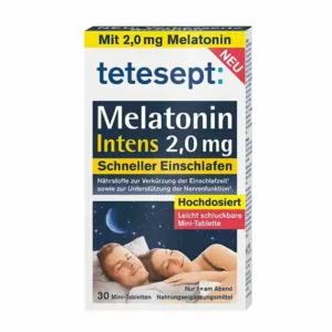 ملاتونين تتسپت 2mg درمان طبیعی بی خوابی و تنظیم چرخه خواب