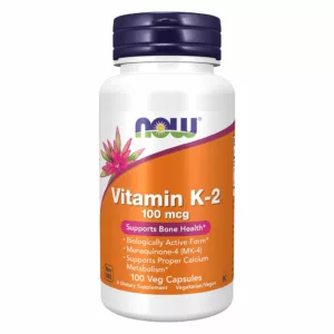 ویتامین K2 کا Vitamin K-2 NOW دوز 100mg