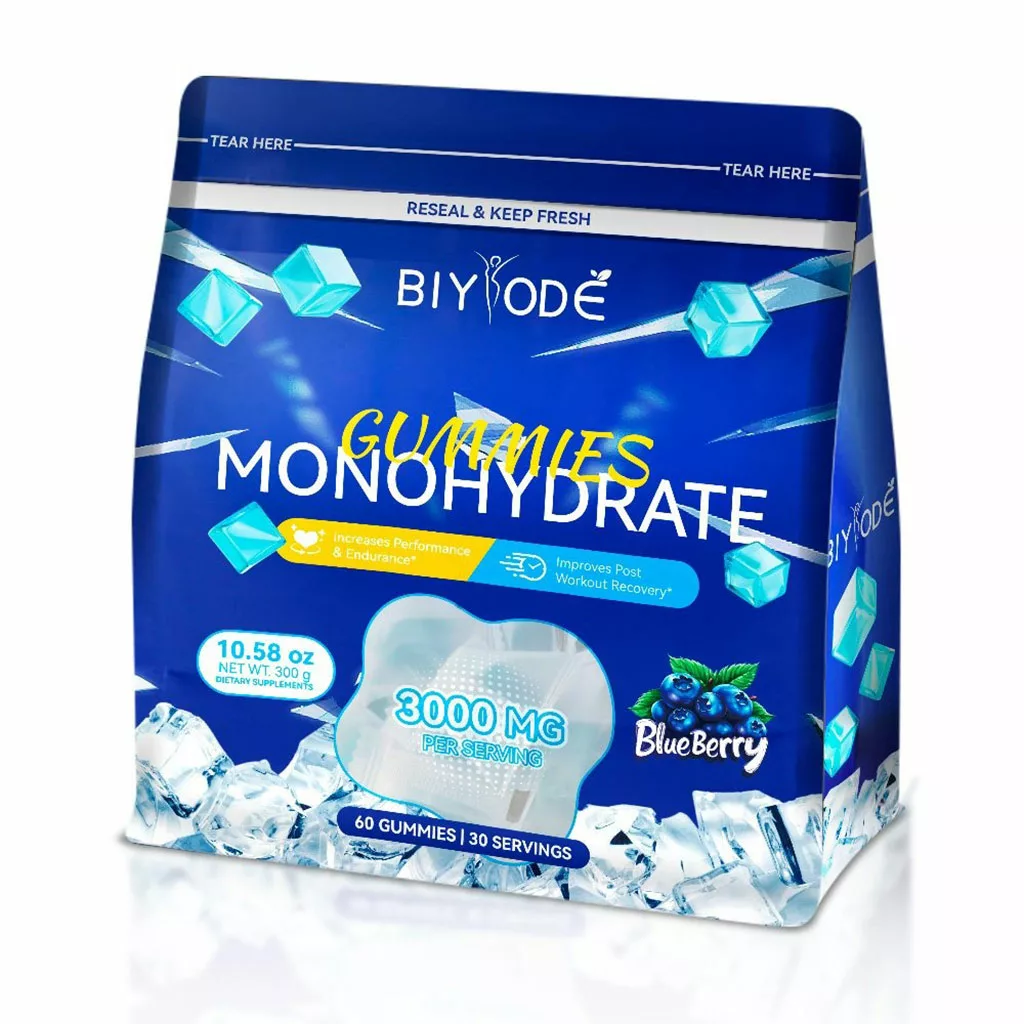 مکمل کراتین ورزشی مونوهیدرات biyode پاستیلی
