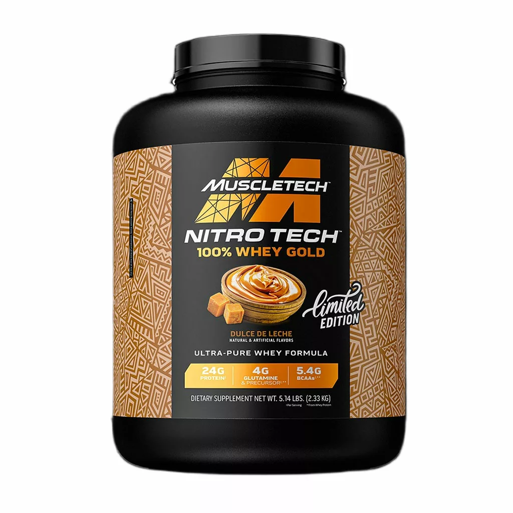 پروتئین وی گلد Whey ماسل تک NITRO TECH لیمیتد ادیشن 2.3kg در 3 طعم جذاب