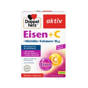 مکمل آهن و ویتامین سی اکتیو دوپل هرز eisen+c