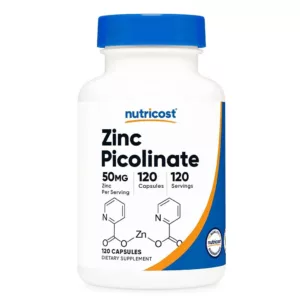 مکمل زینک پیکولینات ناتریکاست ۵۰mg
