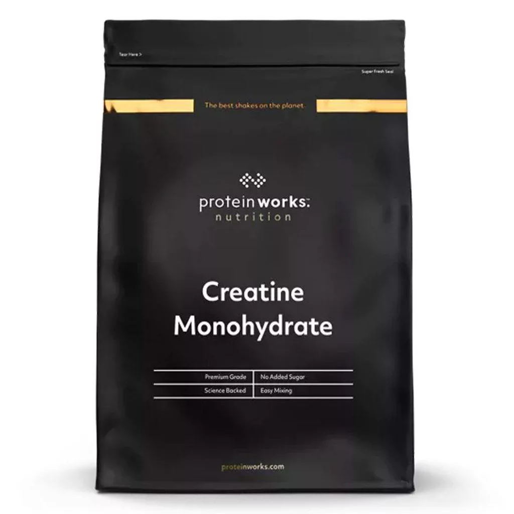 مکمل کراتین مونوهیدرات بدون شکر پروتئین ورکز creatine monohydrate