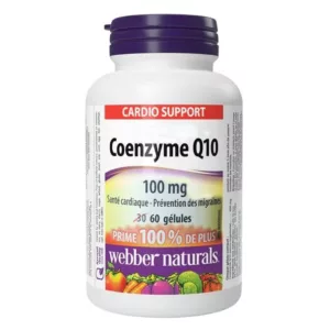 کوآنزیم وبر نچرالز ۱۰۰ میلی گرم coenzyme q10