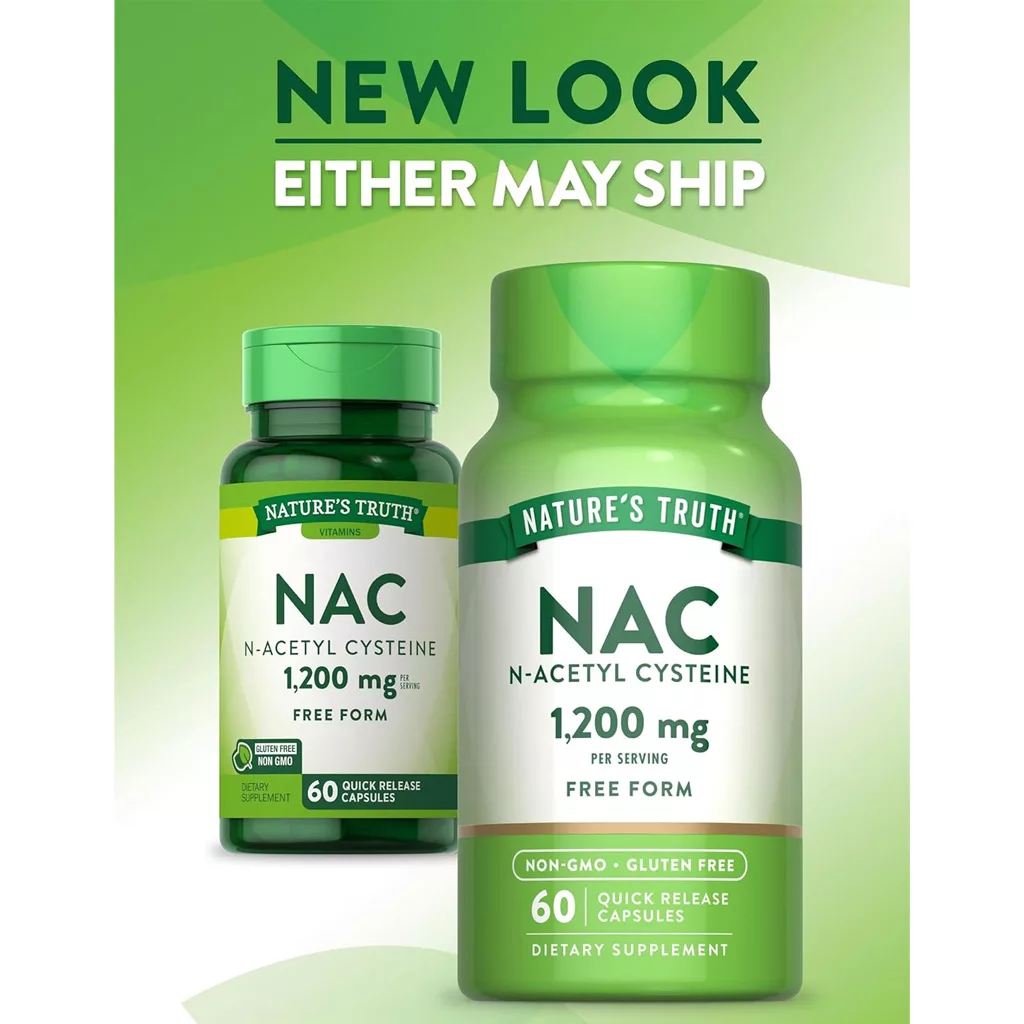 مکمل nac نیچرز تروث ۱۲۰۰ میلی گرم