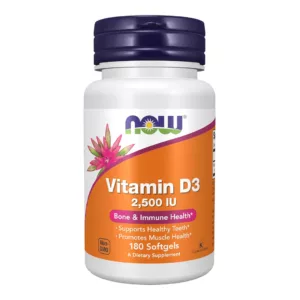 ویتامین دی ۳ نوو دوز now vitamin D3 2500