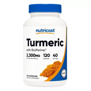 مکمل زردچوبه Turmeric ناتریکاست آمریکا 2300mg