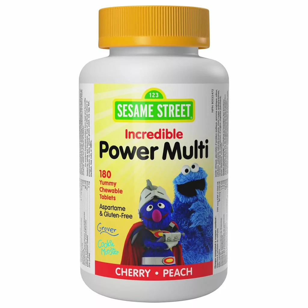 مولتی ویتامین کودکان سیسیم استریت sesame Street