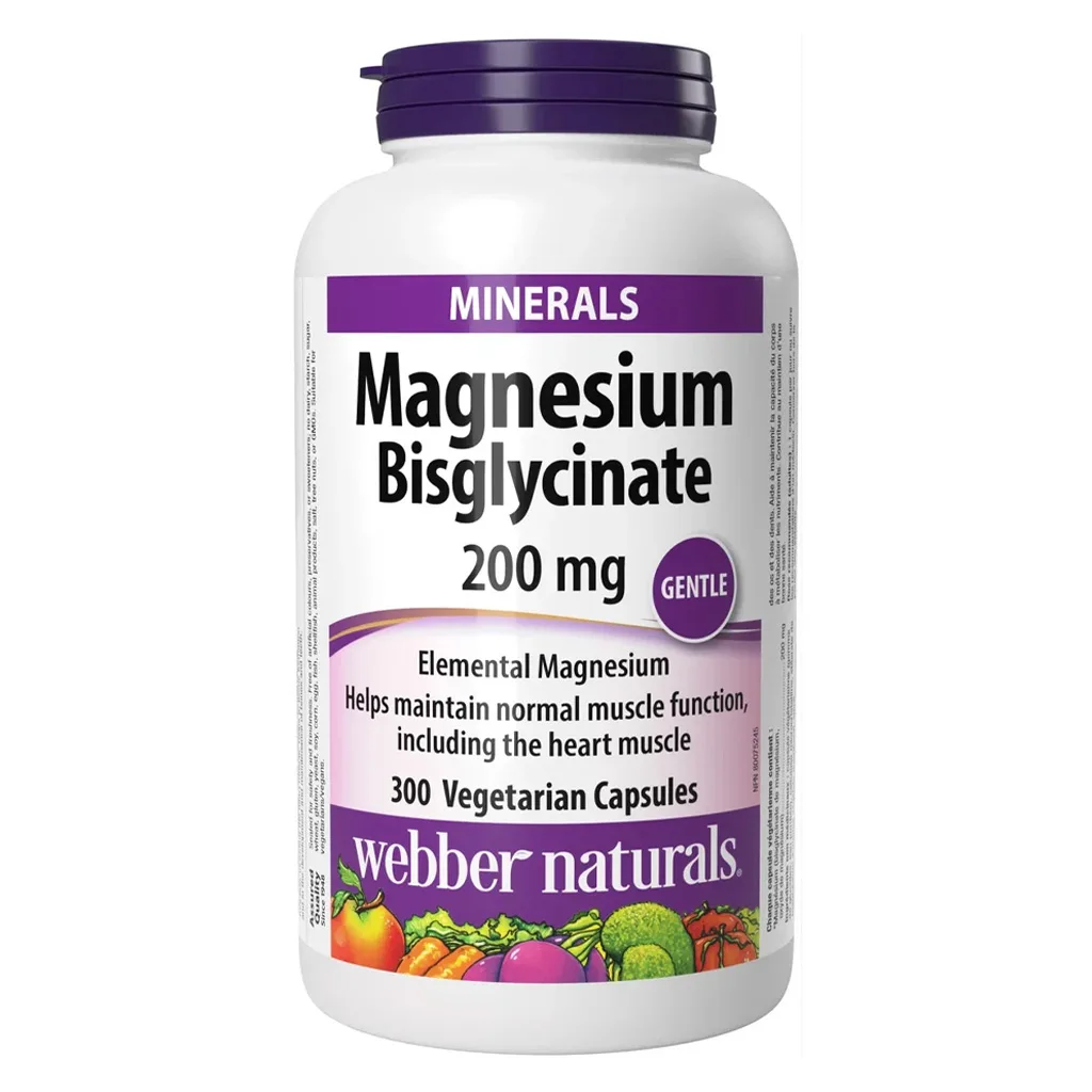 منیزیم بی گلیسینات وبر نچرال Biglycinate 200mg