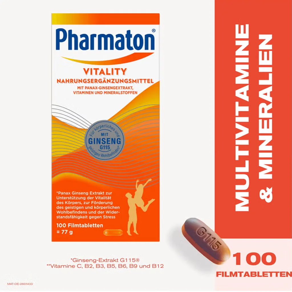 فارماتون اصل آلمان حاوی جنسینگ