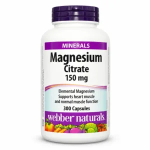 منیزیم سیترات Citrate وبر نچرال 150mg