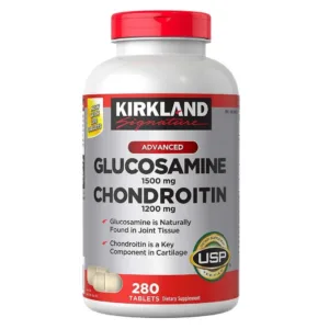 مکمل گلوکوزامین 1500mg کوندورامین 1200mg کرکلند 280تایی ADVANCED