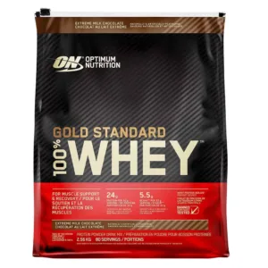 وی Whey پروتئین ON اوپتیموم نوتریشن OPTIMUM NUTRITION کیسه ای 2.560kg