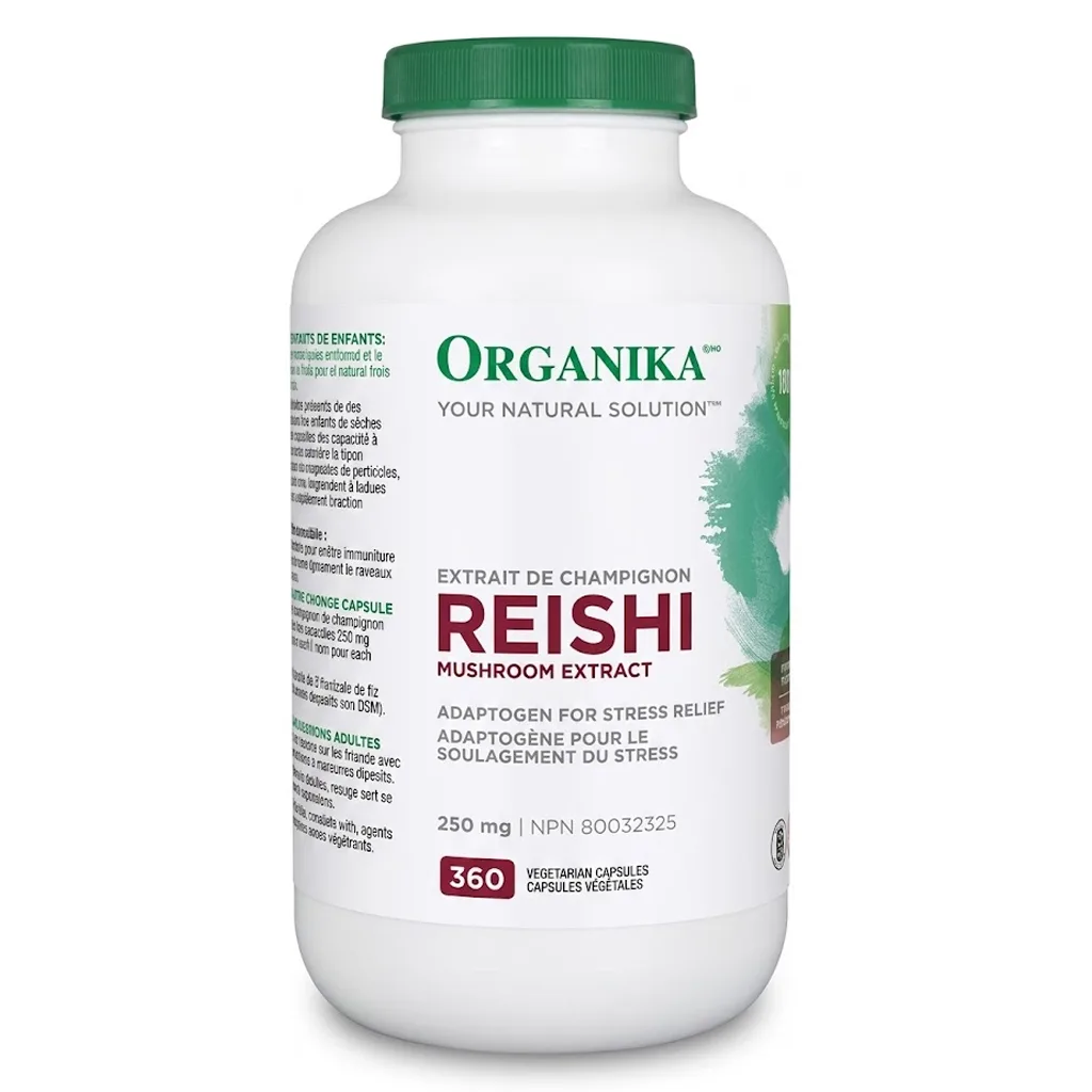 کپسول خوراکی قارچ ریشی REISHI آداپتوژن برای کاهش استرس و اضطراب 250mg